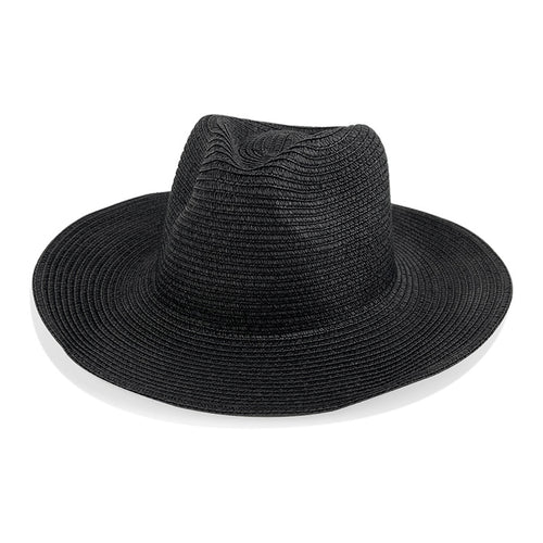 Elegant Wide Brim Straw Sun Hat