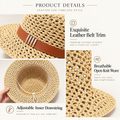 Product craftsmanship details infographic in English